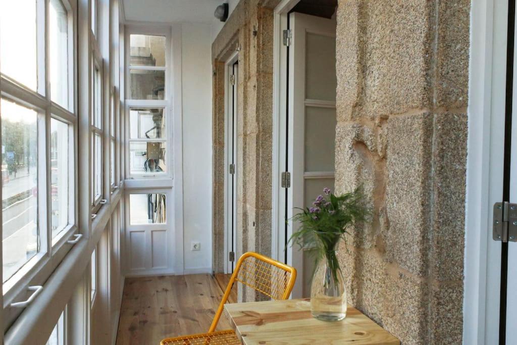 Апартаменты Galeria En La Marina Ла-Корунья Экстерьер фото